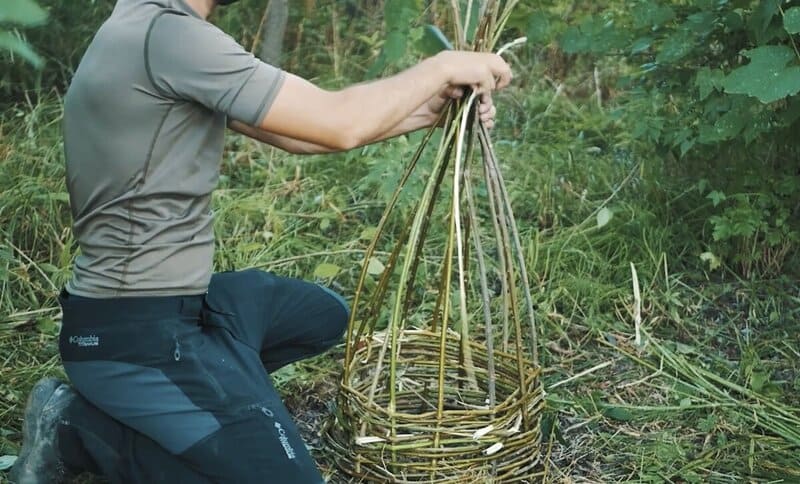 Ловля рыбы с помощью верши и морды своими руками из подручных материалов